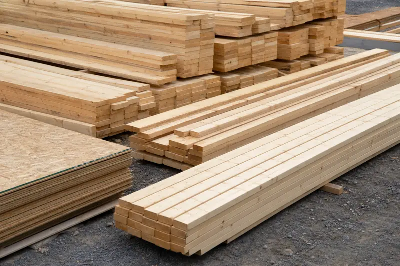 Lumber and residential construction materials